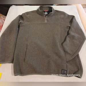 Gerry Weber Men's Brown Zip-Up Sweater